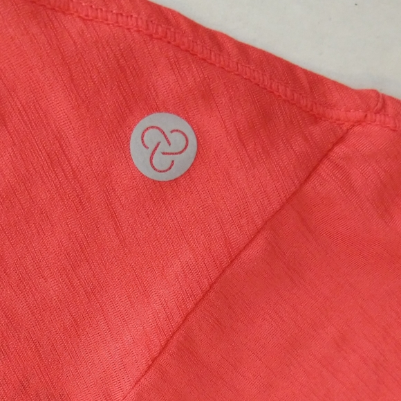 ZELLA Open Twist Back Coral Athletic Top Sz S - Picture 10 of 10